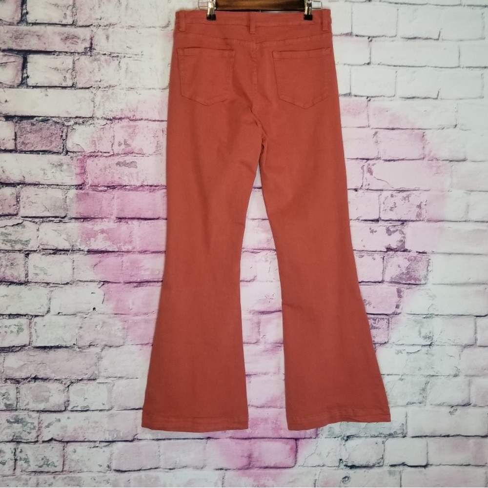 SOFT SURROUNDINGS DARIA FLARE HIGH WAIST JEANS 8